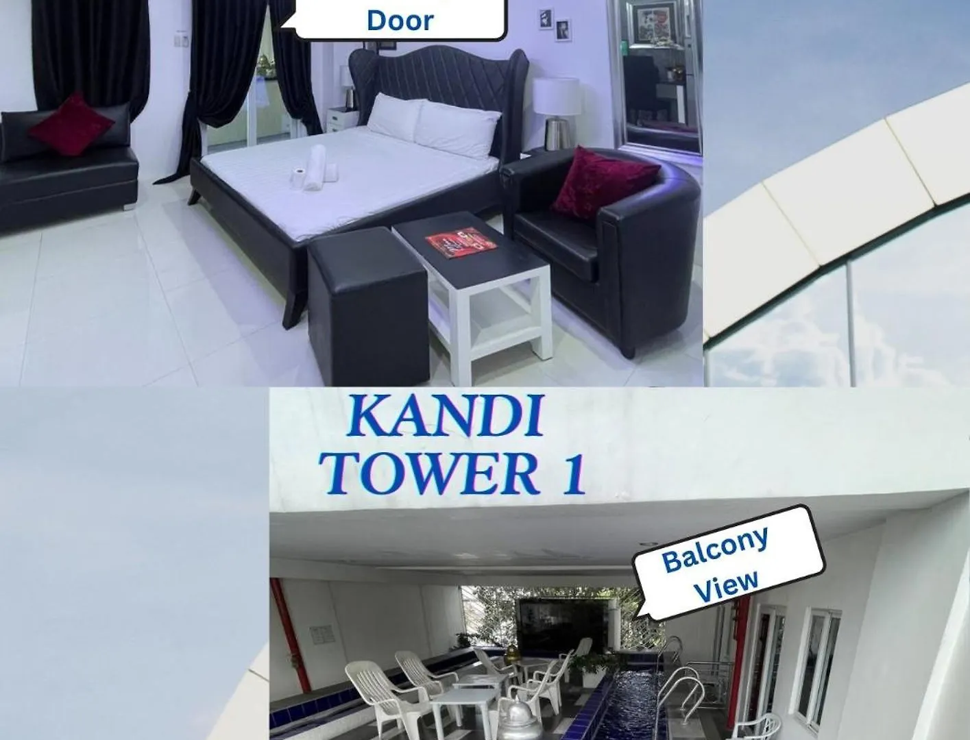 Kandi 1,2,3 Palace Rentals Studio Angeles Philippines